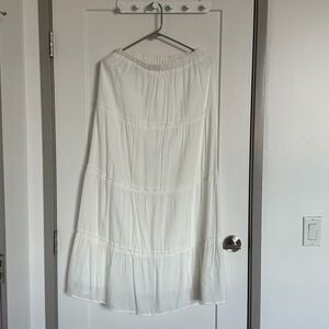 White Maxi Skirt